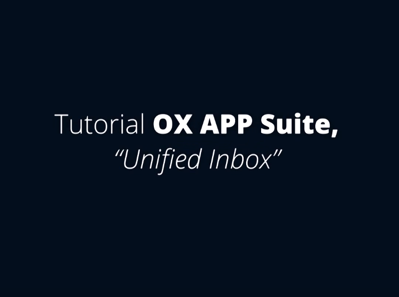 OX APP Suite - Juntar Caixas de Correio